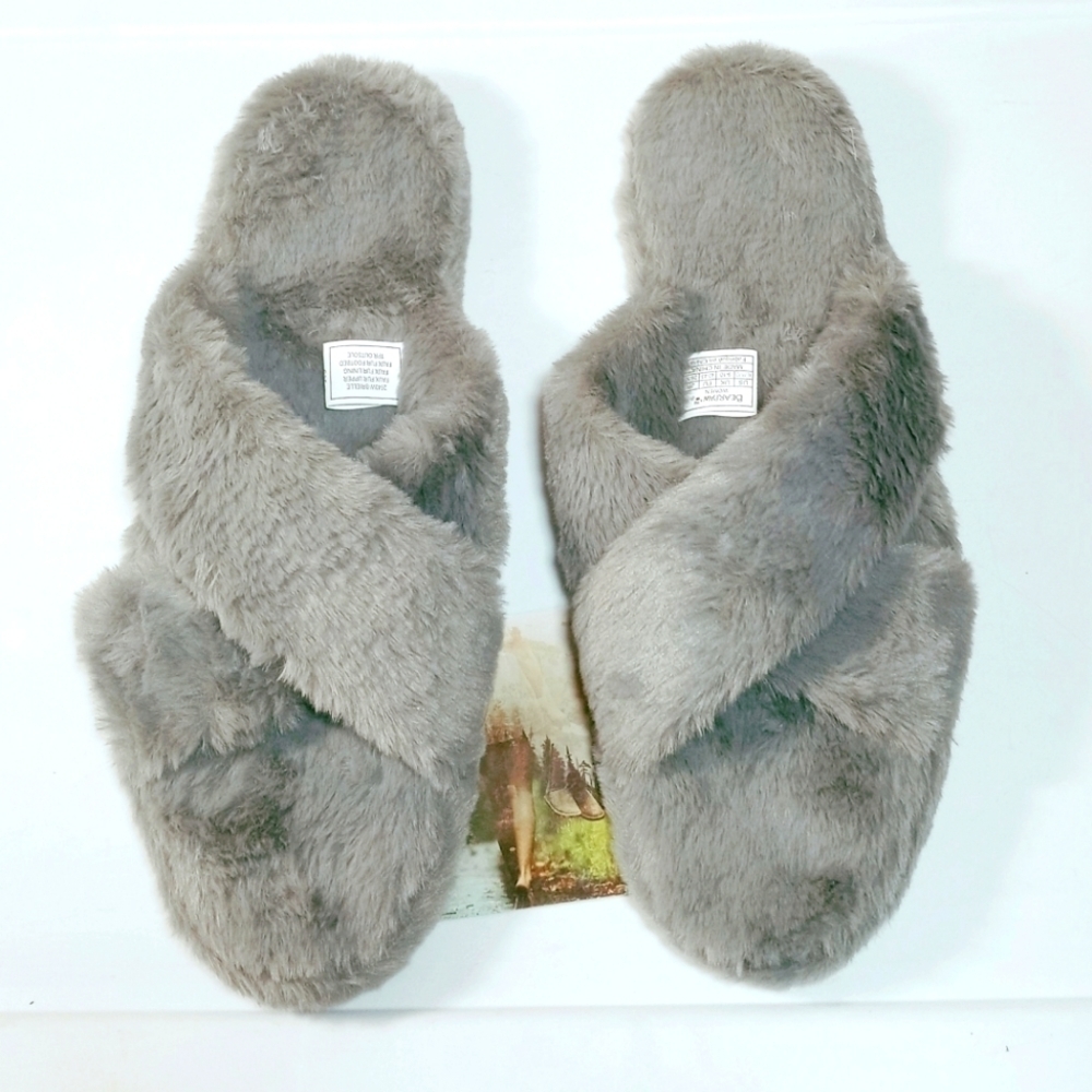Bearpaw Gray Brielle‎ Slipper Women 11-12